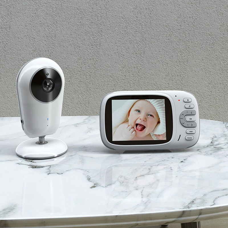 HD Security Camera 3.2in LCD Baby Monitor Night Vision 2