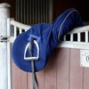 Cottage Craft Equestrian Saddle Cover - Soft Fleece Horse Navy