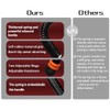 Weighted Ropeless Battle Rope for Home Gym, Workout Exercise Rope