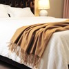 CUDDLE DREAMS Premium Cashmere Throw Blanket with Fringe, Luxuriously Soft