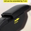 AULPHIKE Compatible with Scion XD Armrest 2008-2016 Car Center Console