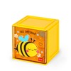 Legami - Cutie Cubes Modular Desk Box, Bee Desk Organiser,
