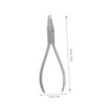 Tofficu Eyeglass Repairing Tool Stainless Steel Nose Pad Plier for