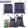 GAENMESH Drawstring Backpack Bag for Sports Lightweight Foldable Gym Bag
