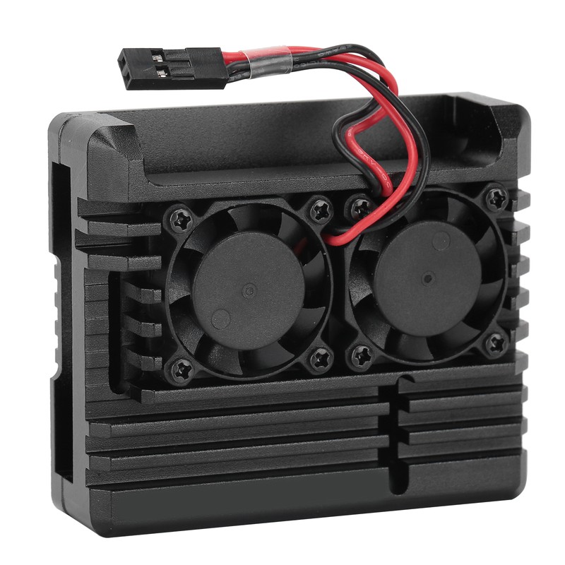 Aluminium Alloy Armor Case Kit with Dual Cooling Fan Heatsink