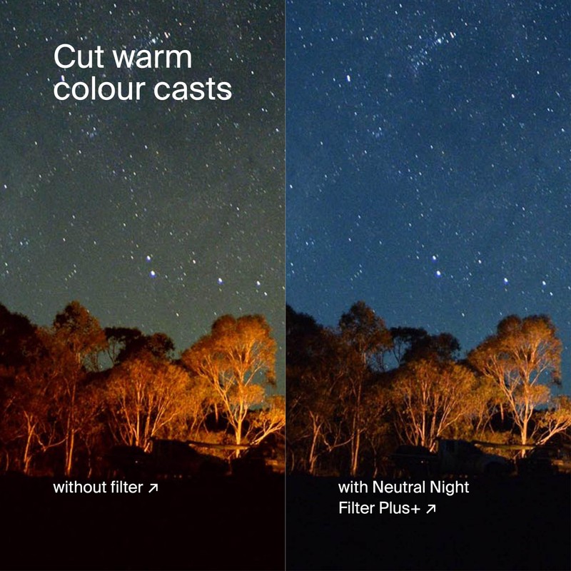 Urth 43mm Neutral Night Lens Filter (Plus+) — 20-Layer Nano-Coated
