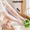 Generic Long Arm Gloves - 50 Pieces, 60cm, Transparent, Waterproof,