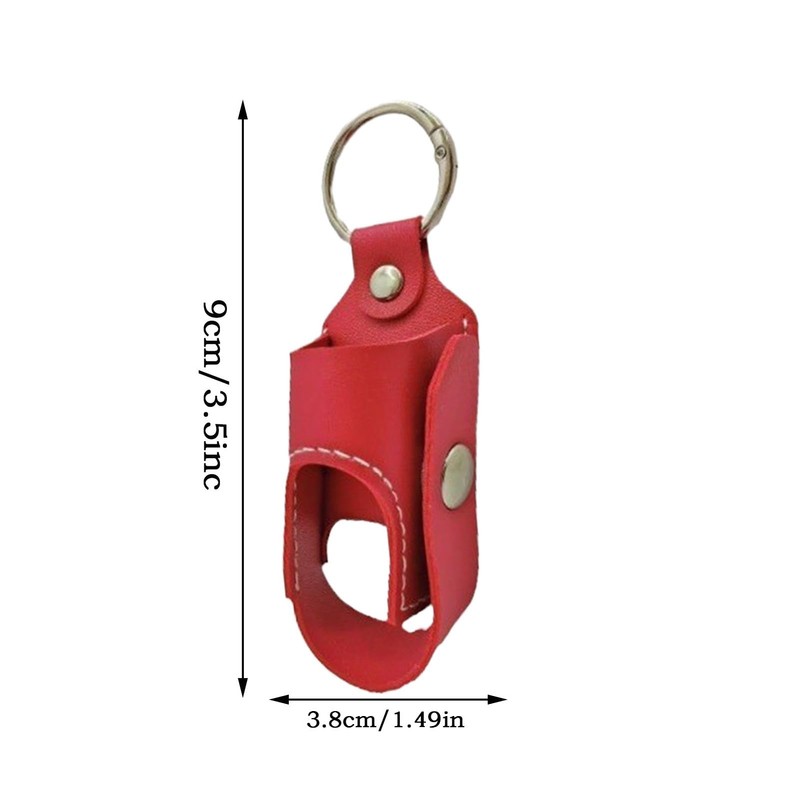 Portable Inhaler Holder - Portable Leather Inhaler Holder - PU