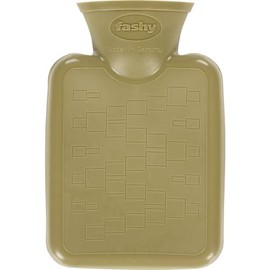 fashy Pocket Warmer 0.3 L Thermoplastic with Folding Handle on Closure, Olive Green