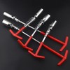 Spark Plug Wrench T-Handle Universal Joint Spark Plug Removal Tool