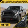 GearUp 1 Pair Front Driving Fog Light Bezel Cover for