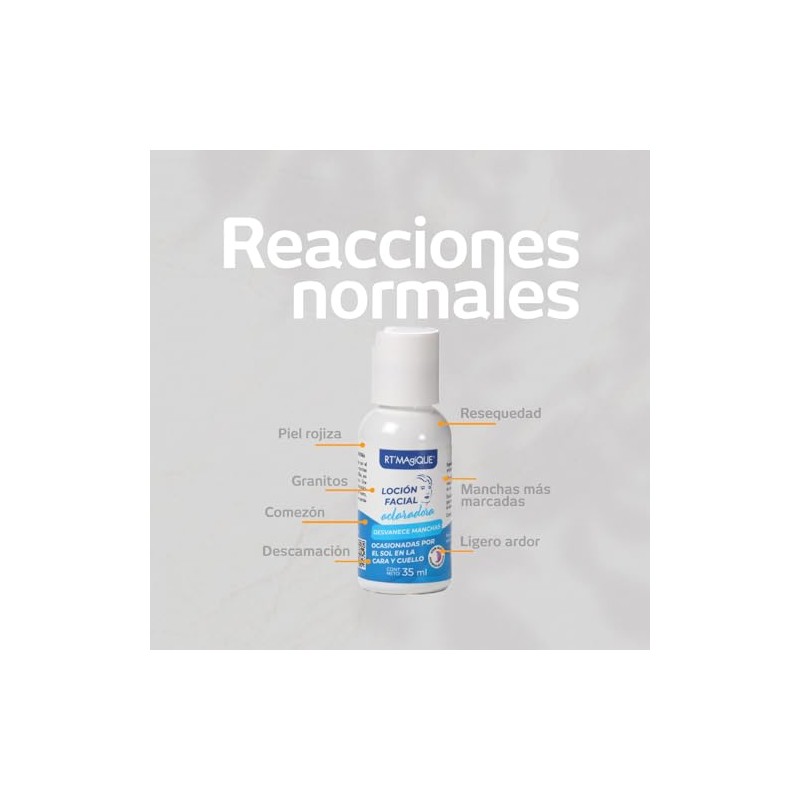 RT MAGIQUE Locin Aclarante 2 piezas Aclarador de piel Despigmentante