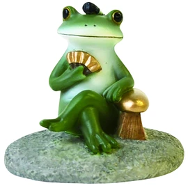 DAIKAI Copeau (Copeau) Frog Figurine Cute Interior Decoration Tonosamagaeru 1.8×1.8×1.7 (inches) 4.6×4.5×4.2 (cm) 73324