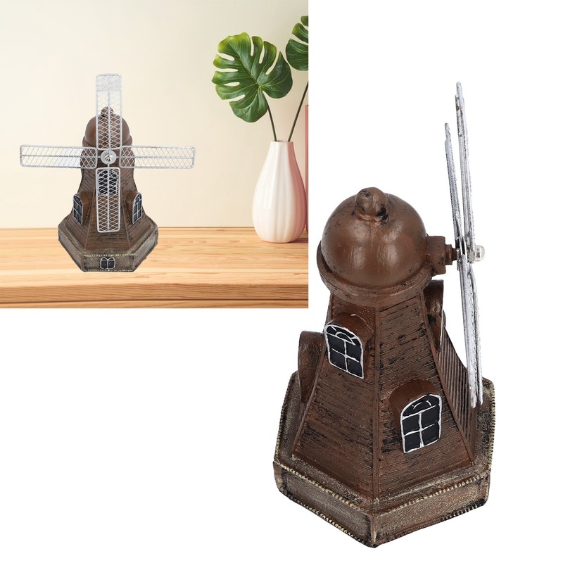 Windmill Decoration Handmade Fine Detail Windmill Ornament for Living Room