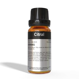 Citral High Purity Aroma Compound 30ml (1 Fl Oz)