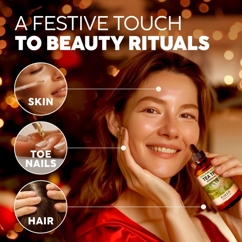 KUKKA essential oils Tea Tree Oil for Skin & Ginger