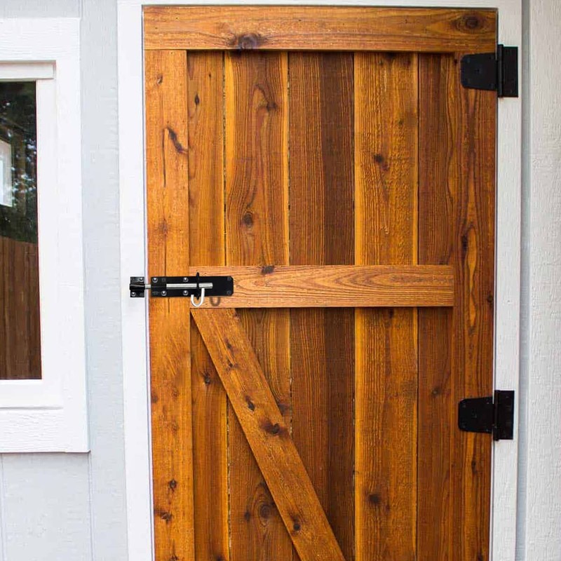 onesto Pack of 2 - Gate Bolt Lock Shed Door