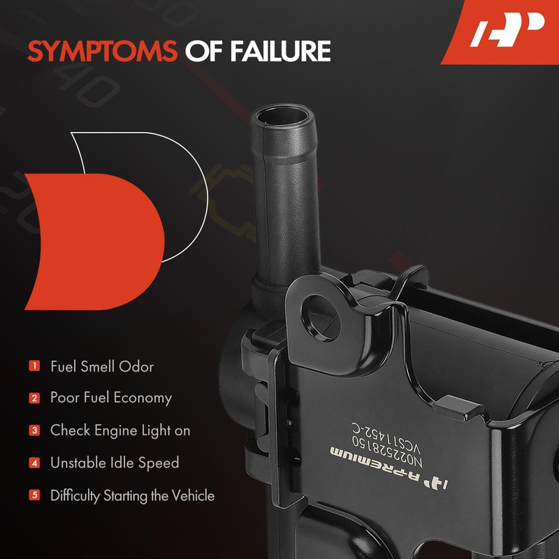 A-Premium Vapor Canister Purge Solenoid Valve Compatible with Honda Civic