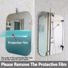 2 Pack Shower Mirror for Shaving, Medium 8 x 6