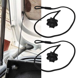 Cover Strap Cord, Rear Trunk Storage Bag Tray Straps, Parcel Shelf String, Interior Rear Parcel Shelf String, Car Rear Parcel Shelves String Holding Strap Fit for VW G0lf Mk5 Mk6, VW GT-I, VW Ra-bbit