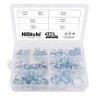 Hilitchi 135-Pcs Double Wire Fuel Line Hose Tube Spring Clips