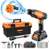 SEALIGHT Cordless Pressure Washer, 970PSI Portable Power Washer with 3.0Ah