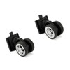 Arxus Detachable Replacement Wheels for Expandable Duffle Bag 2 Pcs,