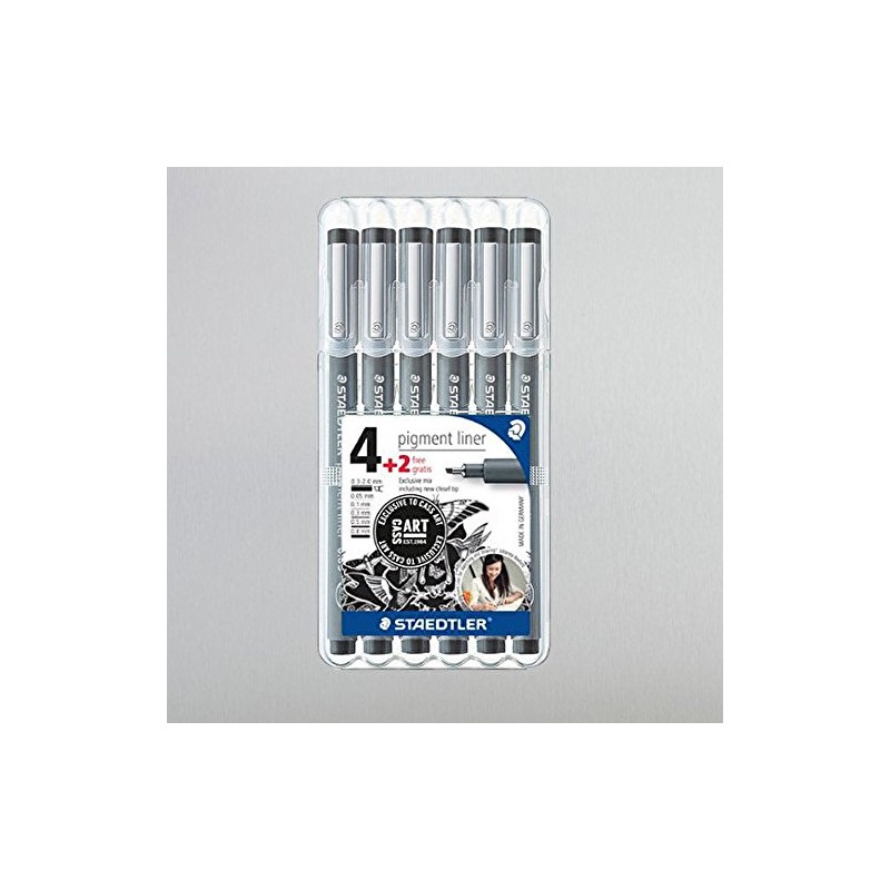 Staedtler Pigment Liner Set of 6