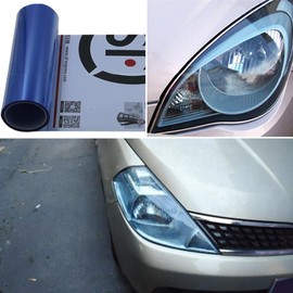 DIYAH Light Blue Vinyl Tint Film for Headlights, Tail Lights, Fog Lights – Self-Adhesive, Scratch-Resistant, Easy to Install, Universal Fit for Cars, SUVs, Trucks (12 X 120 Inches/10 Ft)