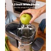 GDOR Powerful 1200W Juicer with Larger 3.2" Feed Chute, Titanium