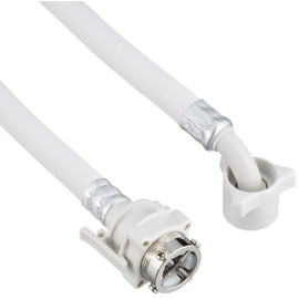 SANEI PT170-1-3 Washing Machine Water Supply Hose, Automatic Stop Water Leaking, One-Touch Connection, 9.8 ft (3 m)