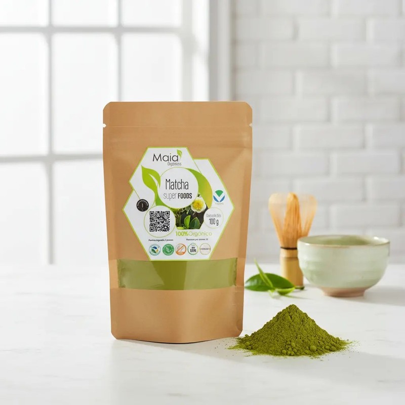 Matcha Premium En Polvo - Orgánico 100 Gramos