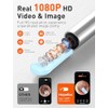 Hopefox Ohrenschmalz Entferner Otoskop, 1080P HD WiFi Ohrenreiniger mit Camera
