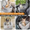 LOOBANI Dog Booster car seat Small/Medium Dog, Suitable for Dogs