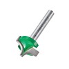 Trend CraftPro Ovolo Rounded Over Router Cutter Bit, 1/4 Inch