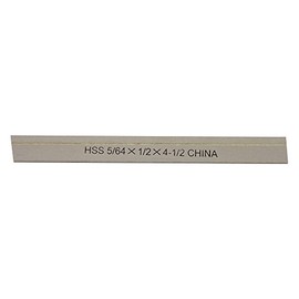 Metal Lathe Tooling High Speed Steel (M2) Lathe Cut-Off Blade, Size P1X - 5/64" x 1/2" x 4.5", LittleMachineShop.com (1552)