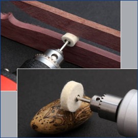 Rueda De Pulido De Lana, 90 Piezas De Rueda De Pulido De Lana Pulido Abrasivo Fieltro Suave Para Herramientas Giratorias Accesorios Para Metal Aluminio Acero Inoxidable Cromo JoyeríA