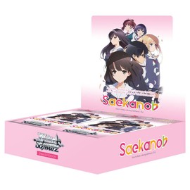 Weiss Schwarz Saekano How to Raise a Boring Girlfriend TCG Booster Box (144 Cards, 16 Packs of 9 Cards Each)