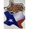 Cinnamon Roasted Almonds in a Texas Shaped Gift Tin