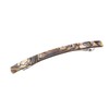 French Amie Long and Thin Handmade Celluloid Onyx Hair Clip