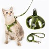 Cat Harness and Leash Set, Step-in Escape Proof Adjustable Vest