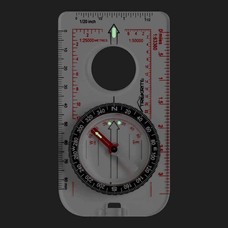 Trekrite Explorer Compass for Map Reading and Navigation