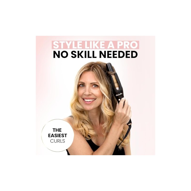 ELLA BELLA® Automatic Rotating Curling Iron • Auto Hair Curlers