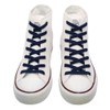 VSUDO VSUDO 115cm Length Flat Navy Blue Trainers Shoelace, 8mm