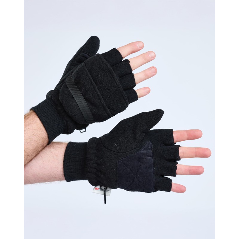 Pinewood Men's Gloves, unisex, black - black, XL-XXL