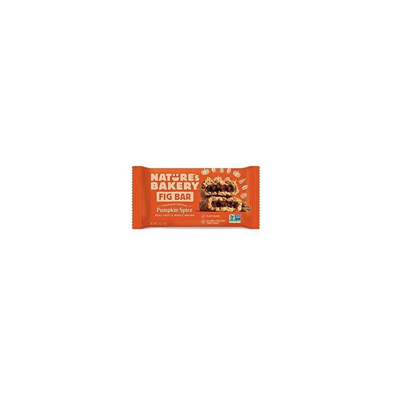 Nature's Bakery Pumpkin Spice Real Fruit, Whole Grain Fig Bar