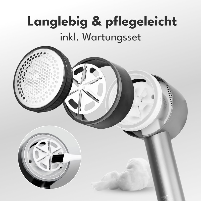 LEBENLANG Premium Electric Lint Shaver 4000 mAh - Includes LED
