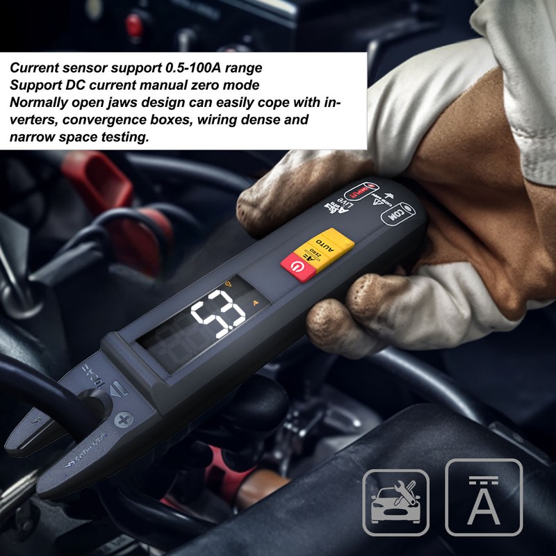 Clamp Multimeter Smart U Shape 3 in 1 High Accuracy