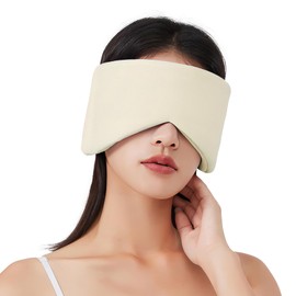 Qwesure Xixi Warm and Cool Dual Sense Capsule Eye Mask Sleep Special Office Travel Nap Shade All Pack Noise Reduction Eye Mask for Men and Women