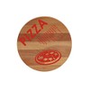 Bisetti BT-26823 "Pizza" Beech Wood Round Cutting Board, 11.8", Brown